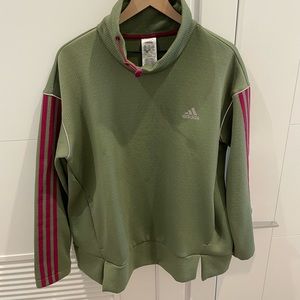 Green Adidas Aeroready Sweatshirt